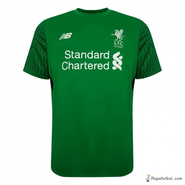 Camiseta Liverpool Replica Primera Ropa Portero 2017/18